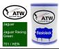 Preview: Jaguar, Jaguar Racing Green, 701 / HEN: 500ml Lackdose, von ATW Autoteile West.